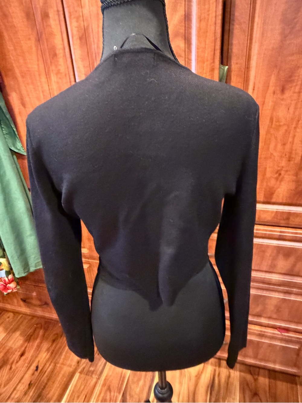 Mango Black Ribbed Tank Top - Picture 4 of 5